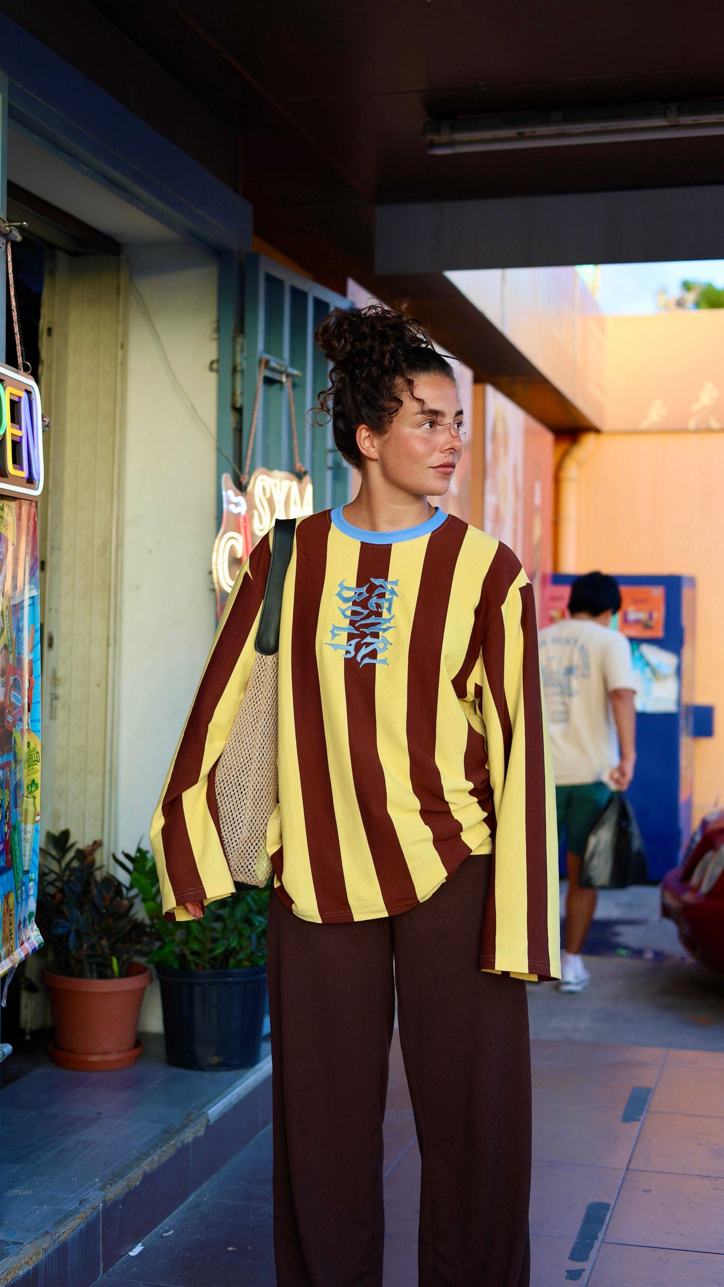 Canyon glow striped longsleeve