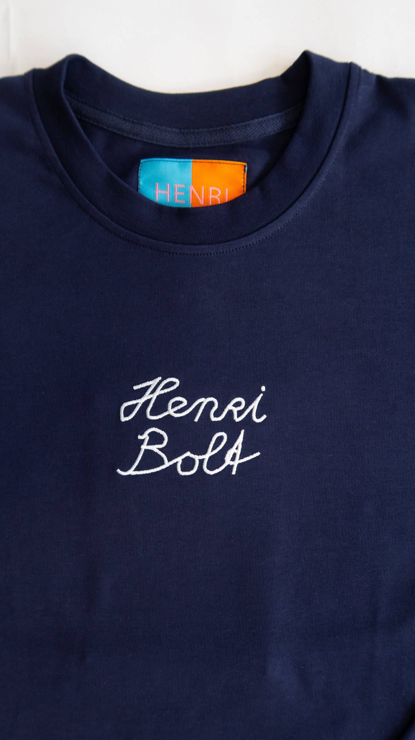 Navy blue oversized longsleeve