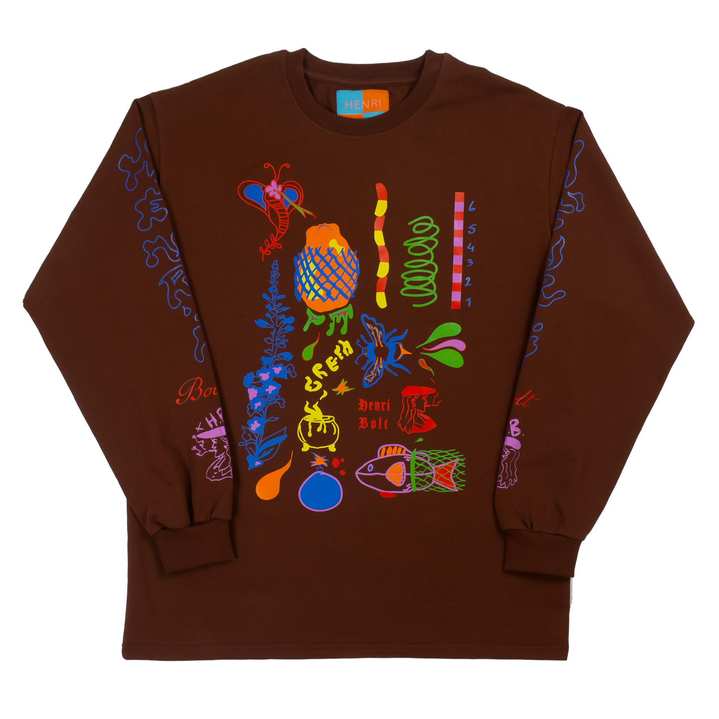 Paradox longsleeve brown