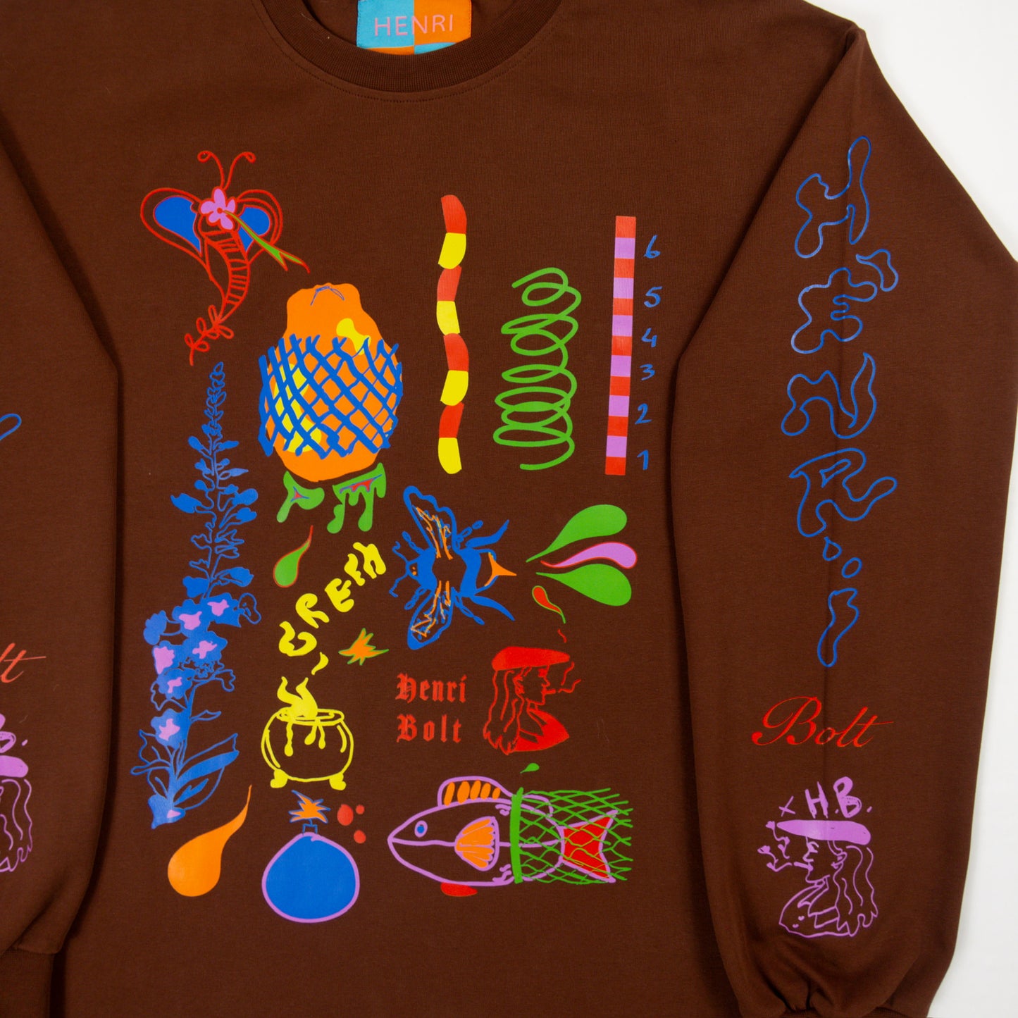 Paradox longsleeve brown