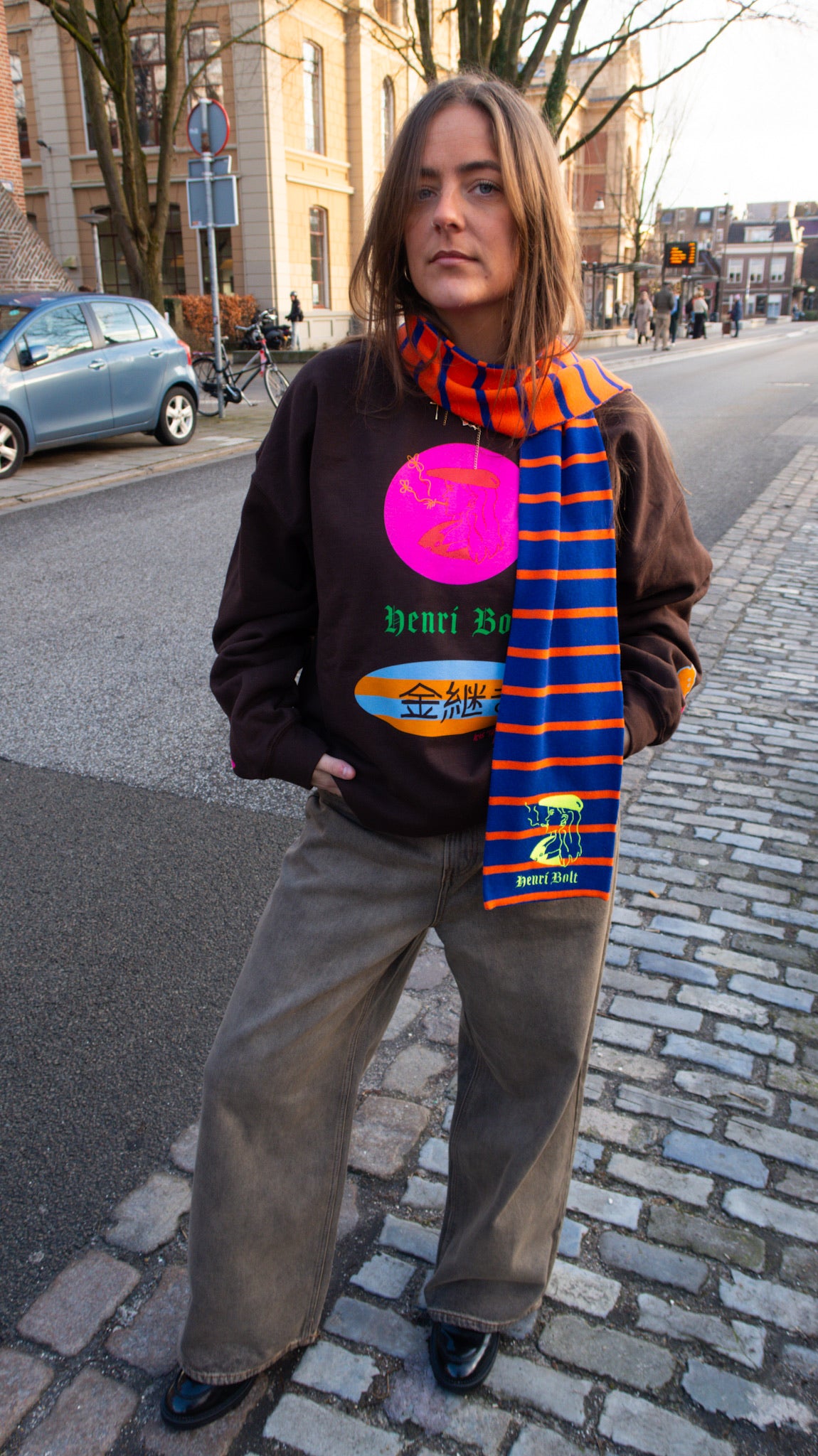 Lightweight paradox sweater brown