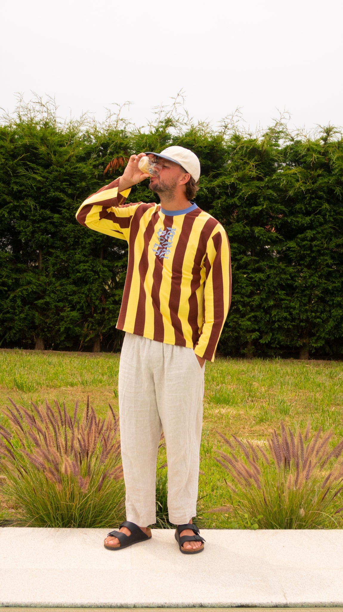 Canyon glow striped longsleeve