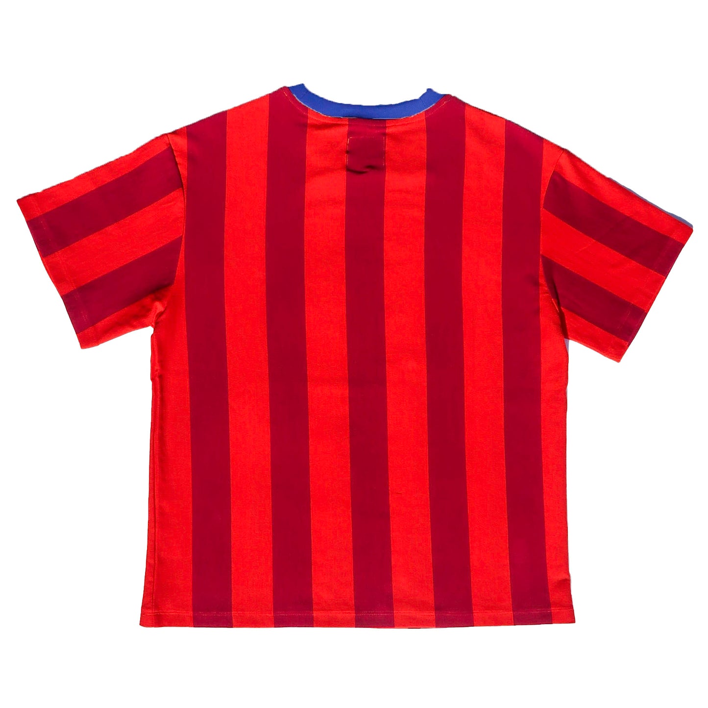 Burgundy wine striped T-shirt