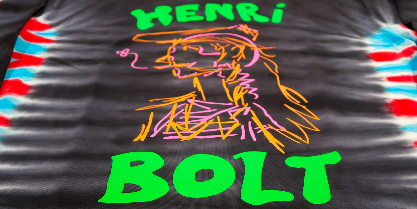 Love edition Tie Dye t-shirt black