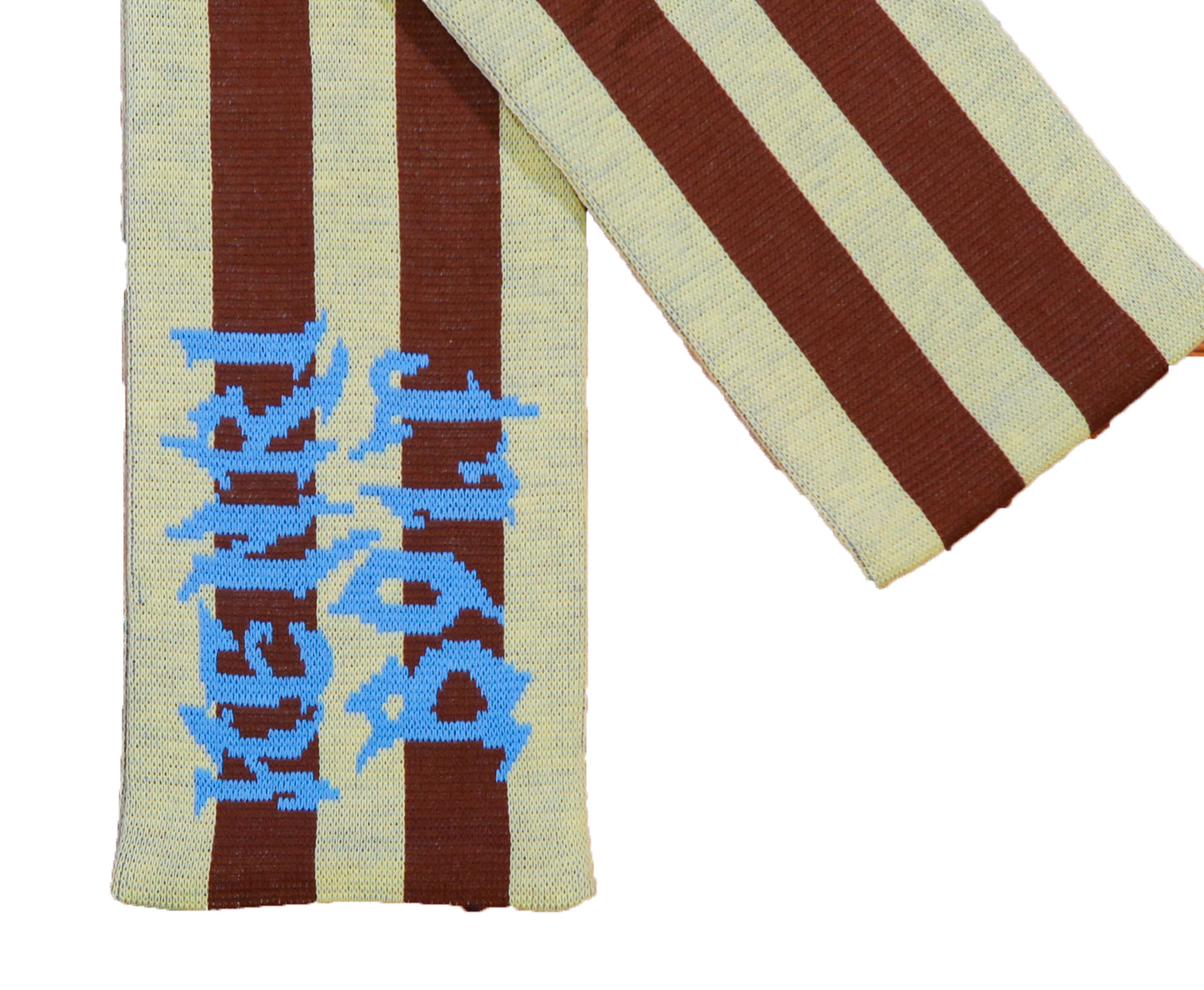 Canyon glow striped scarf