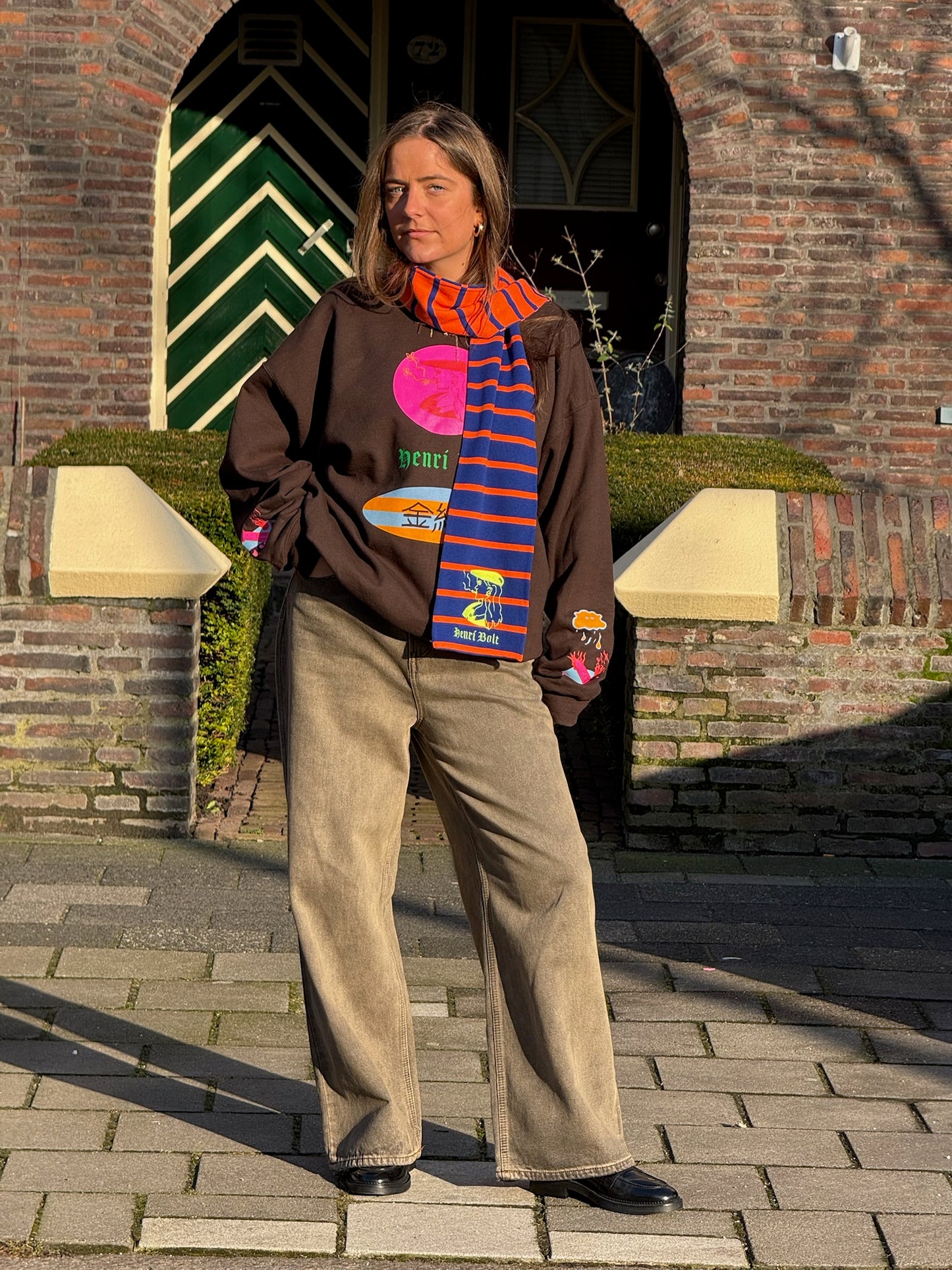 Lightweight paradox sweater brown