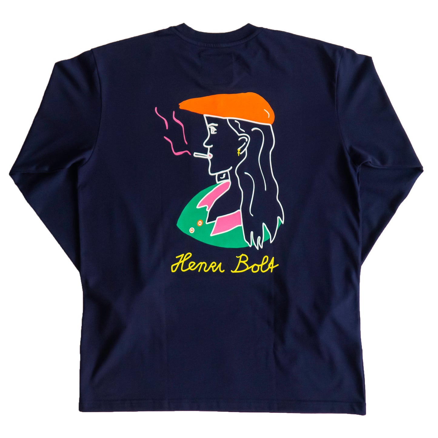 Navy blue oversized longsleeve