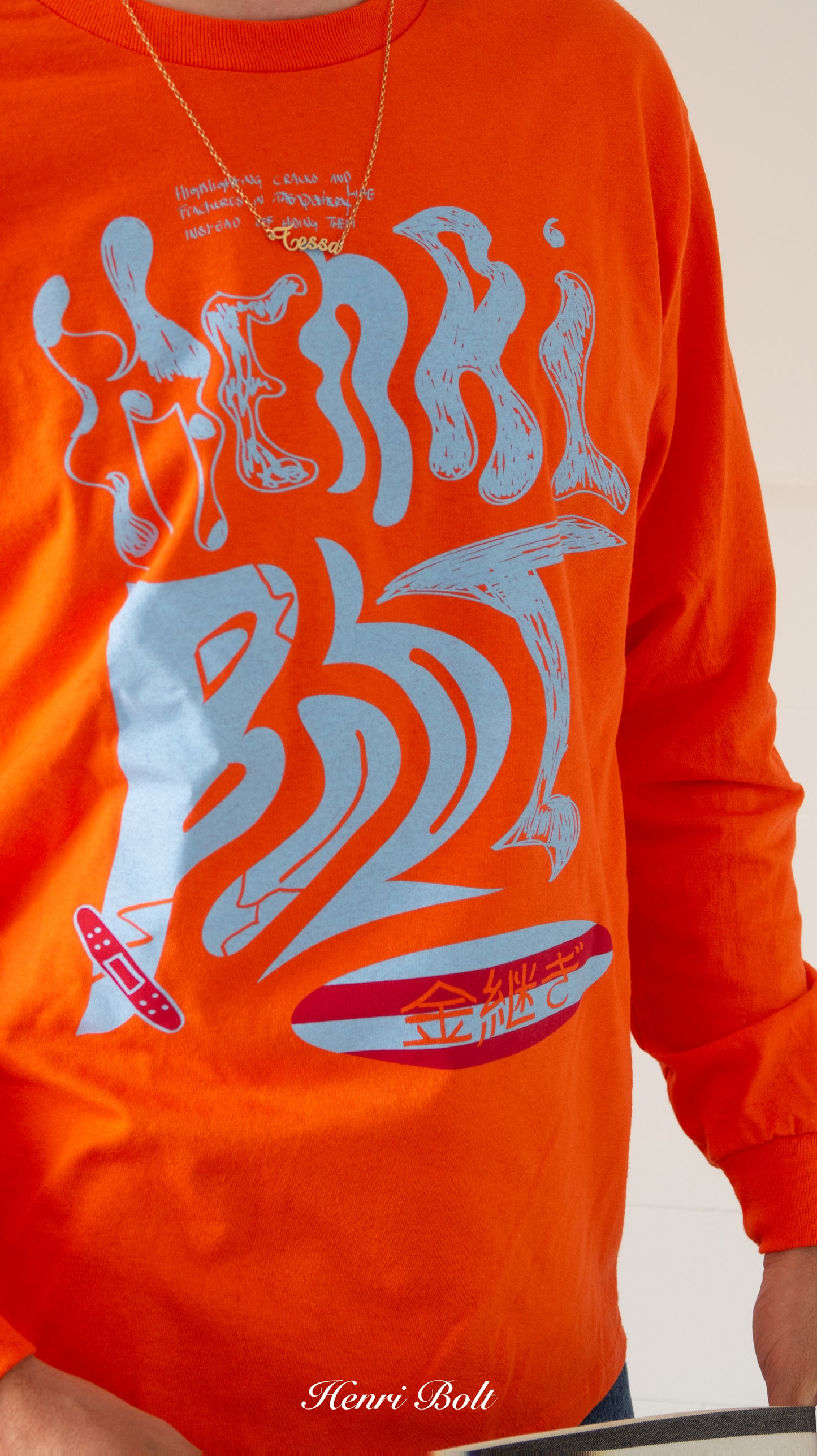 KINTSUGI longsleeve Orange
