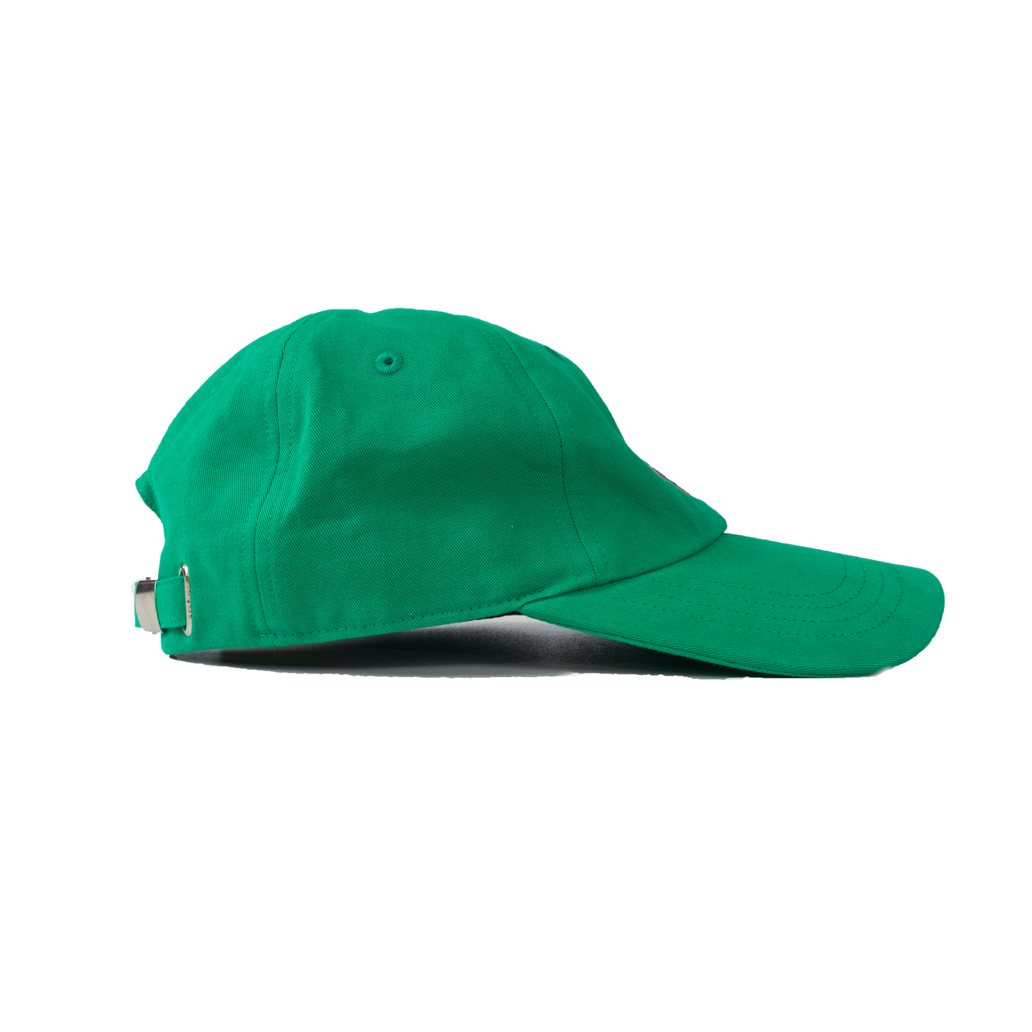 Blocked logo cap