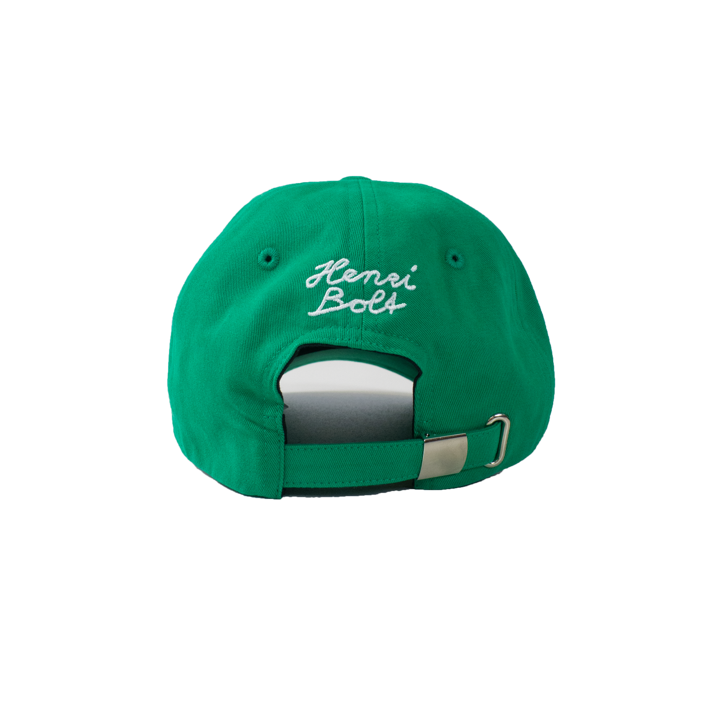 Blocked logo cap