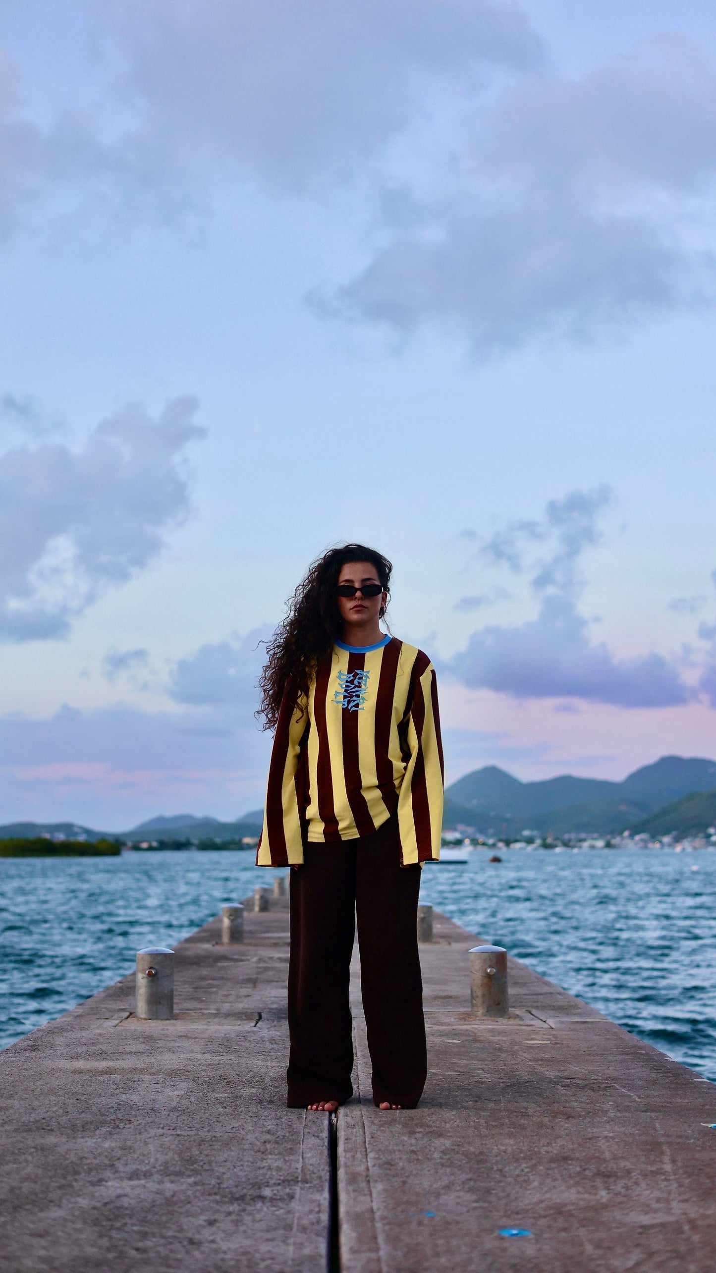 Canyon glow striped longsleeve