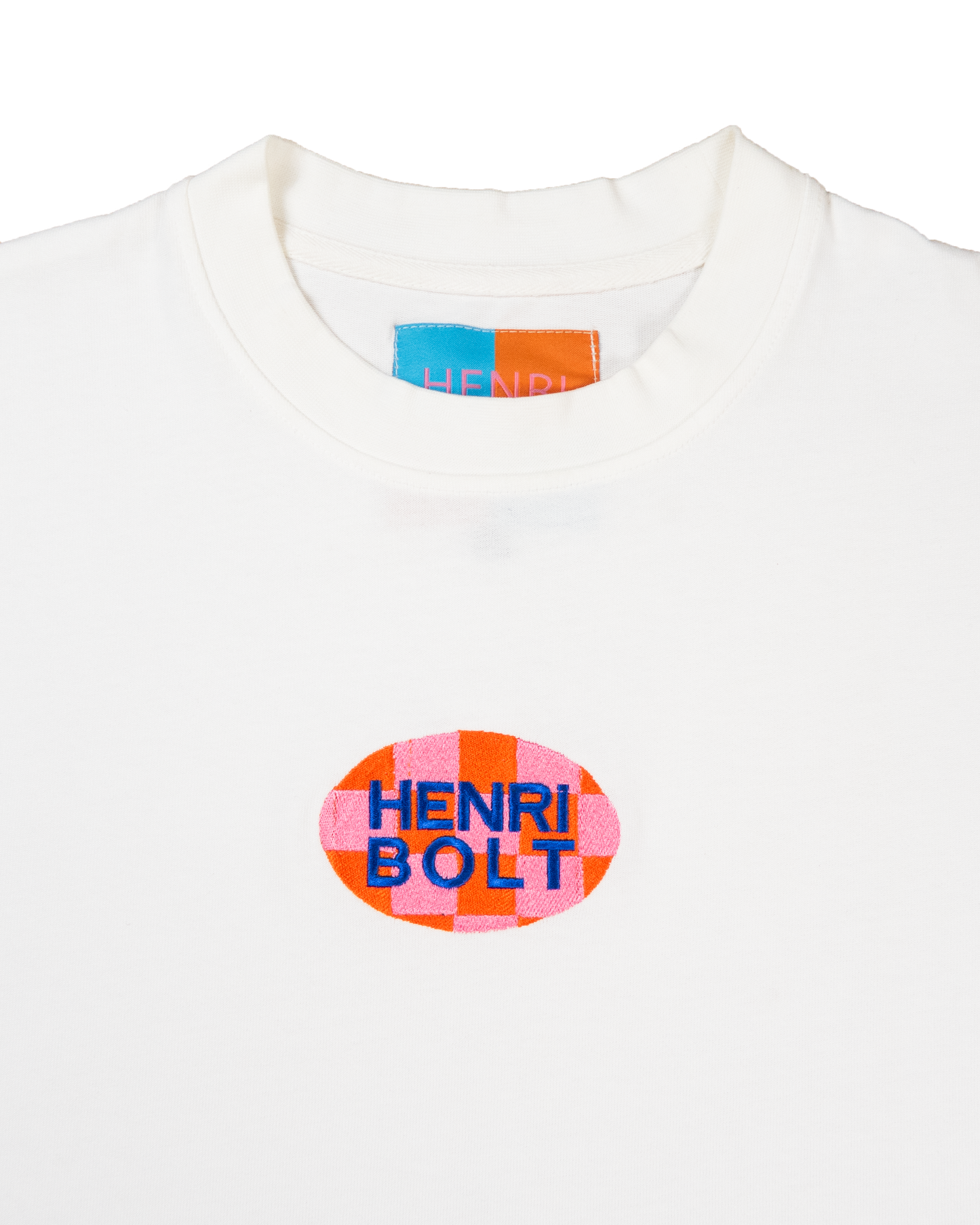Blocked logo tanktop off-white