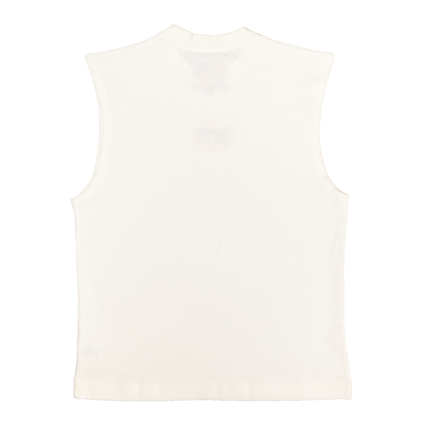 Blocked logo tanktop off-white