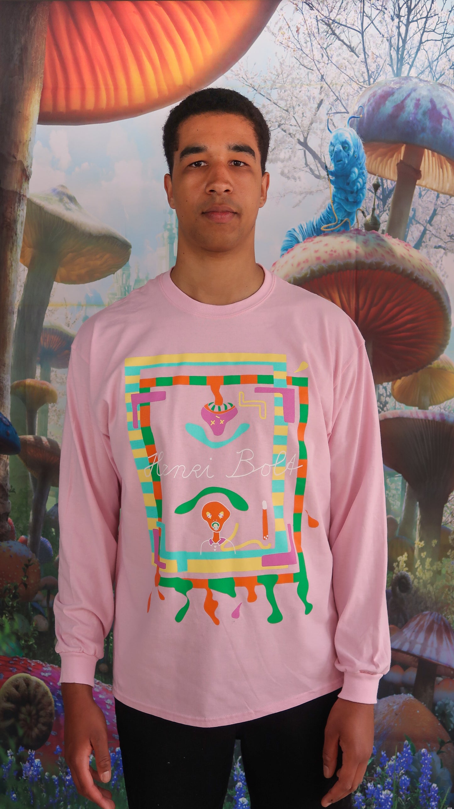 Alien pink longsleeve