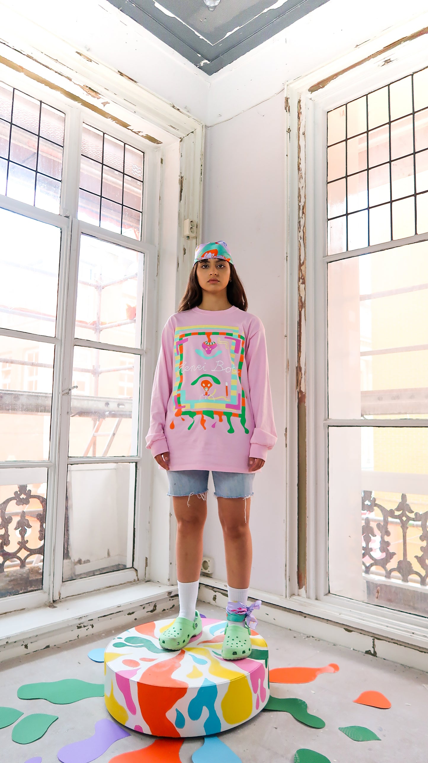 Alien pink longsleeve