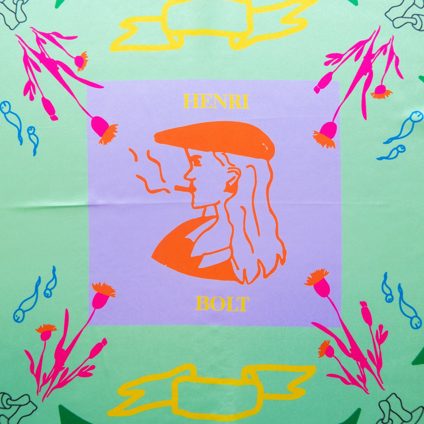 Fantasy bandana scarf mint