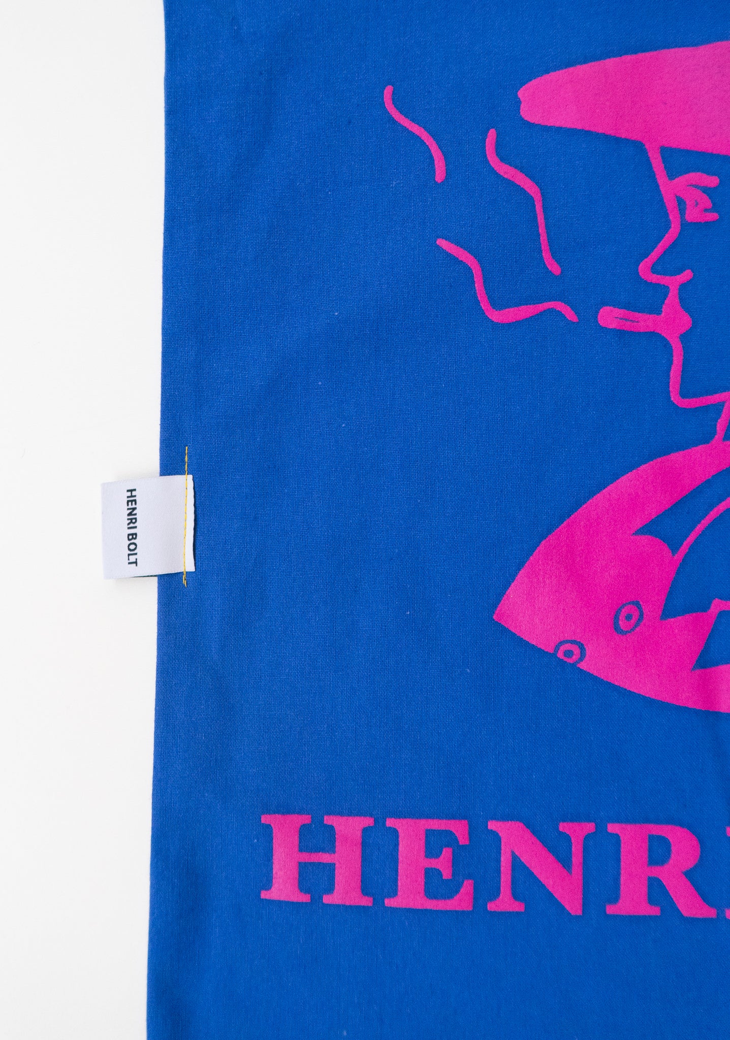 Cotton tote bag Henri Bolt