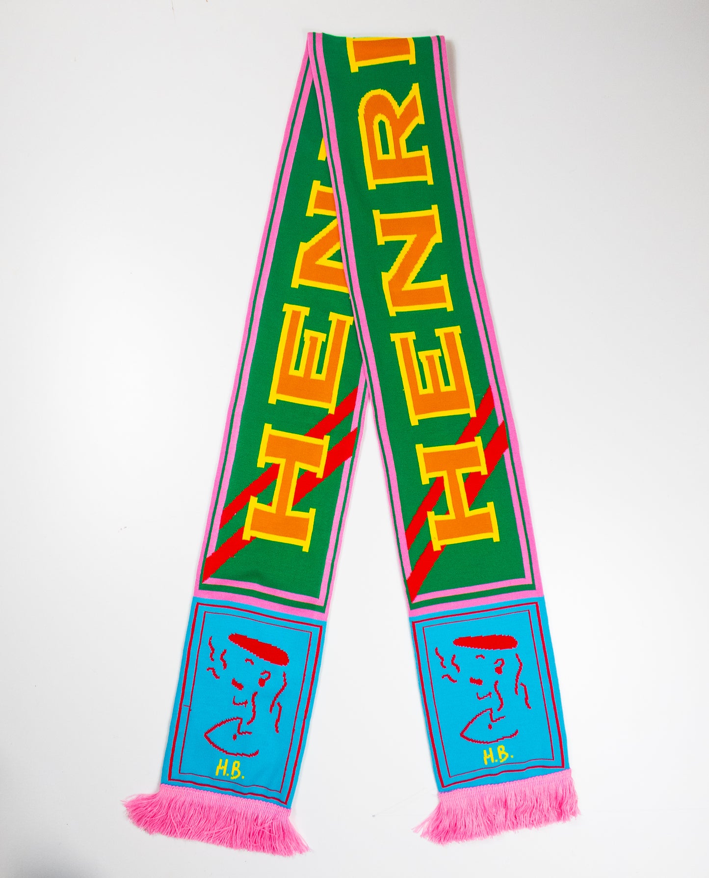 Color block scarf