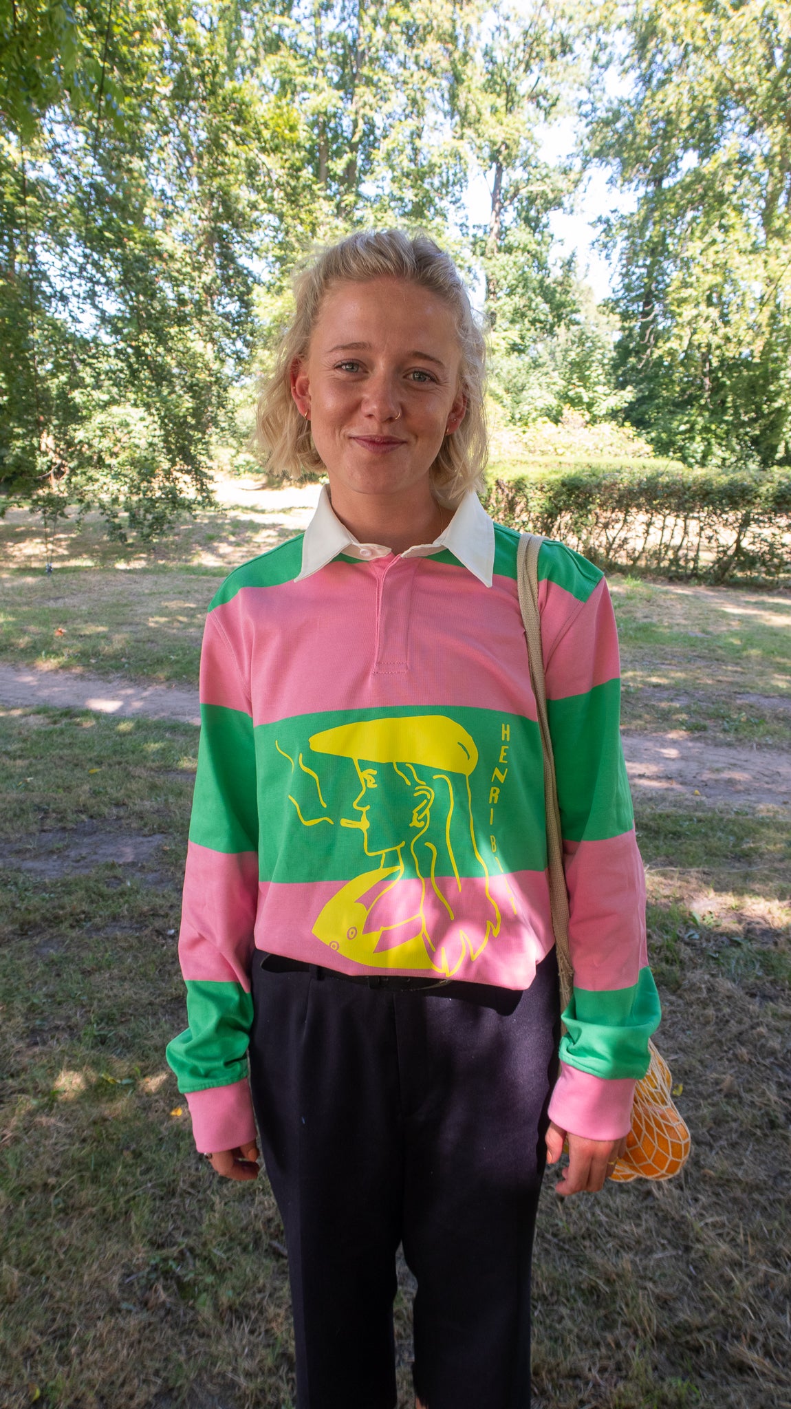 Royal rugby shirt