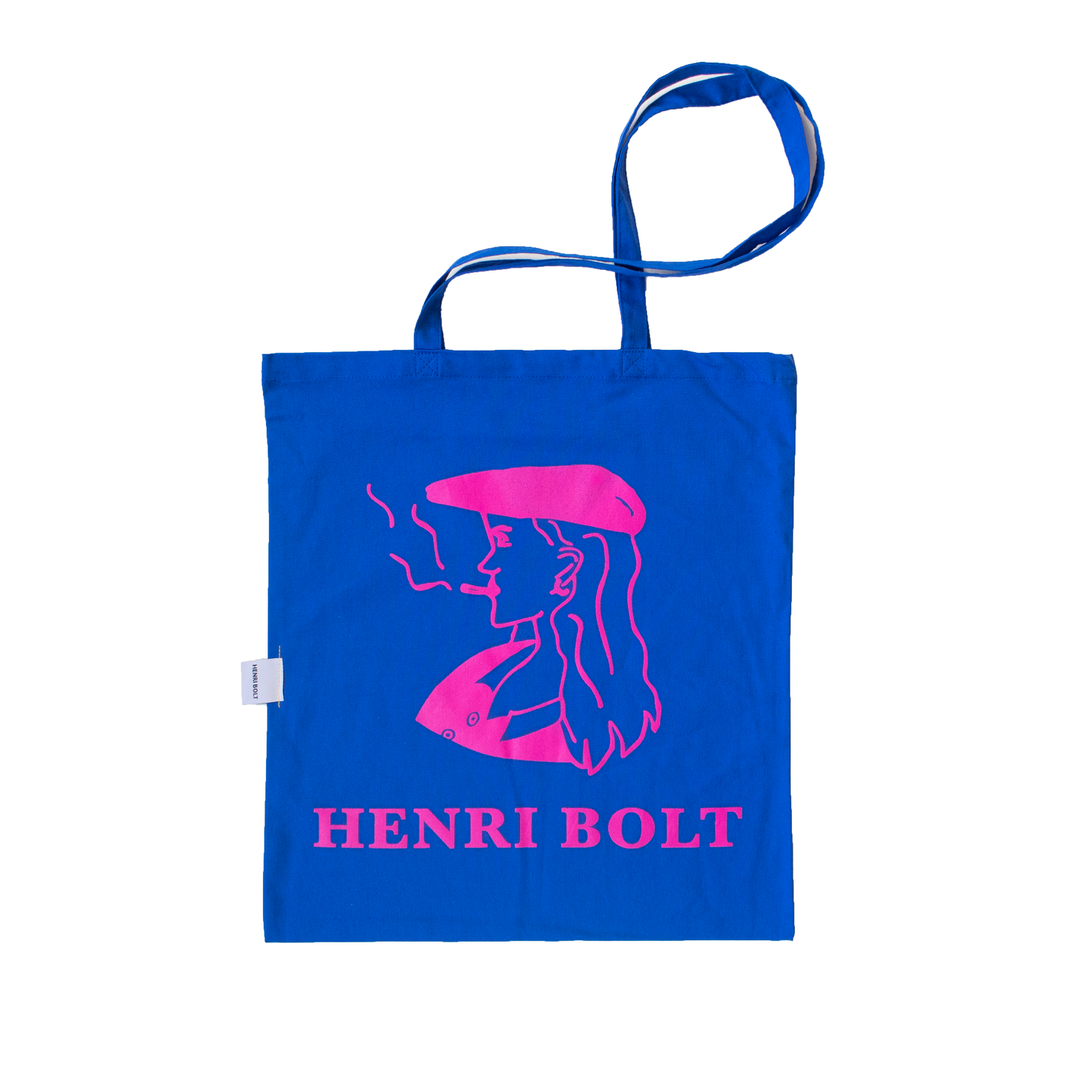 Cotton tote bag Henri Bolt