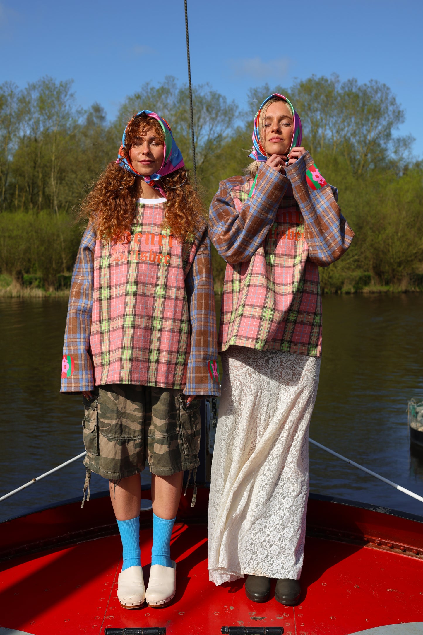 Henri Bolt & Blitsbee Tartan longsleeve