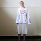 Forbidden love oversized longsleeve white