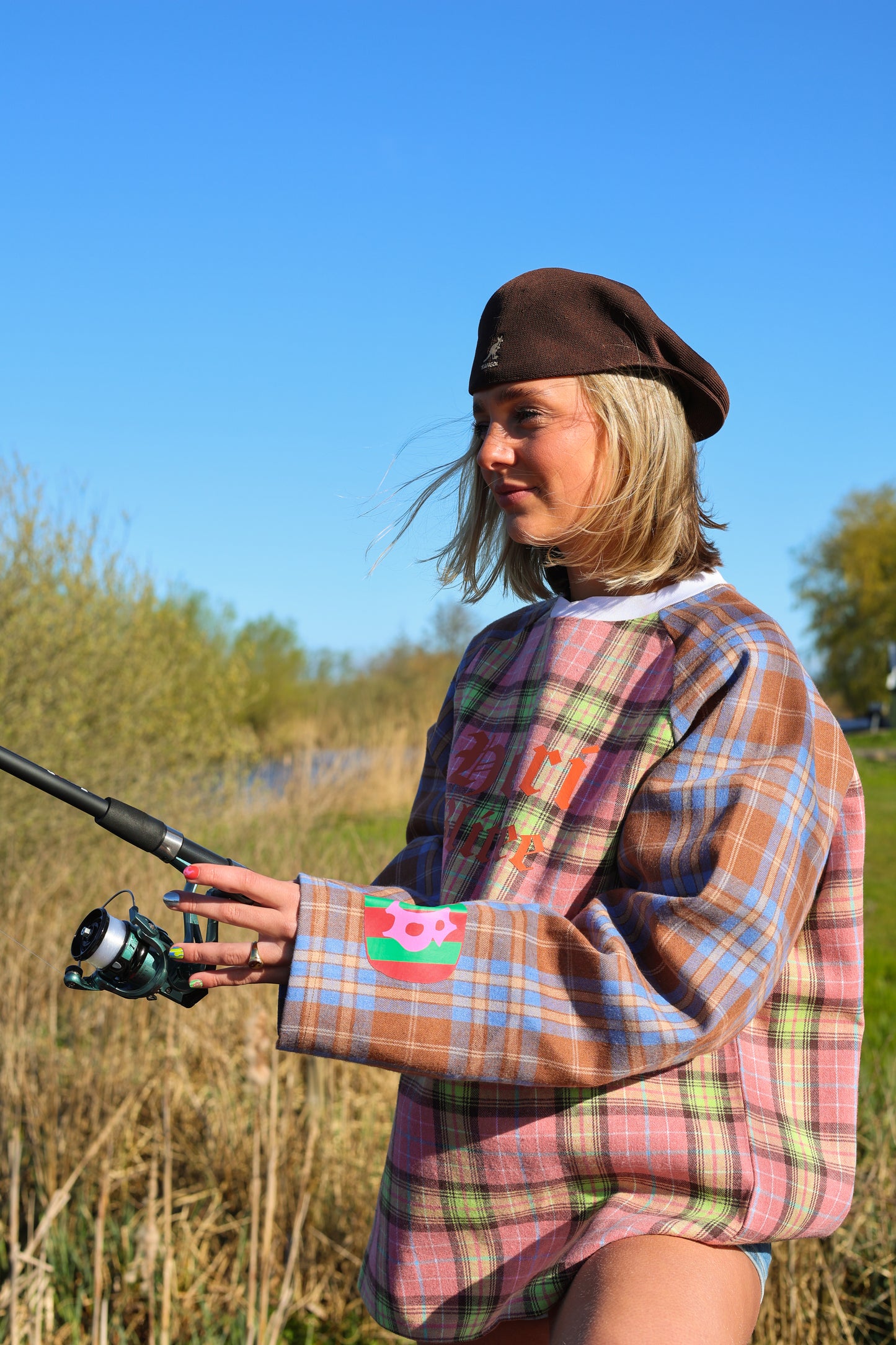 Henri Bolt & Blitsbee Tartan longsleeve