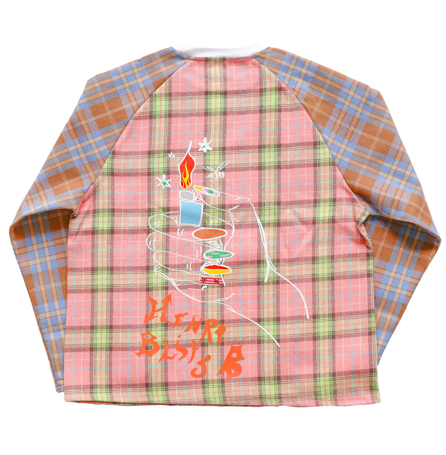 Henri Bolt & Blitsbee Tartan longsleeve