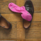 Socks peony pink