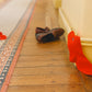 Socks cardinal red