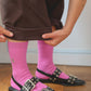 Socks peony pink