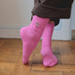 Socks peony pink