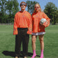 Tie dye oversized longsleeve orange