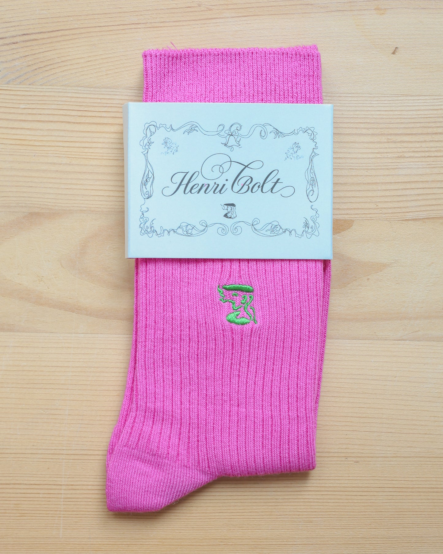 Socks peony pink