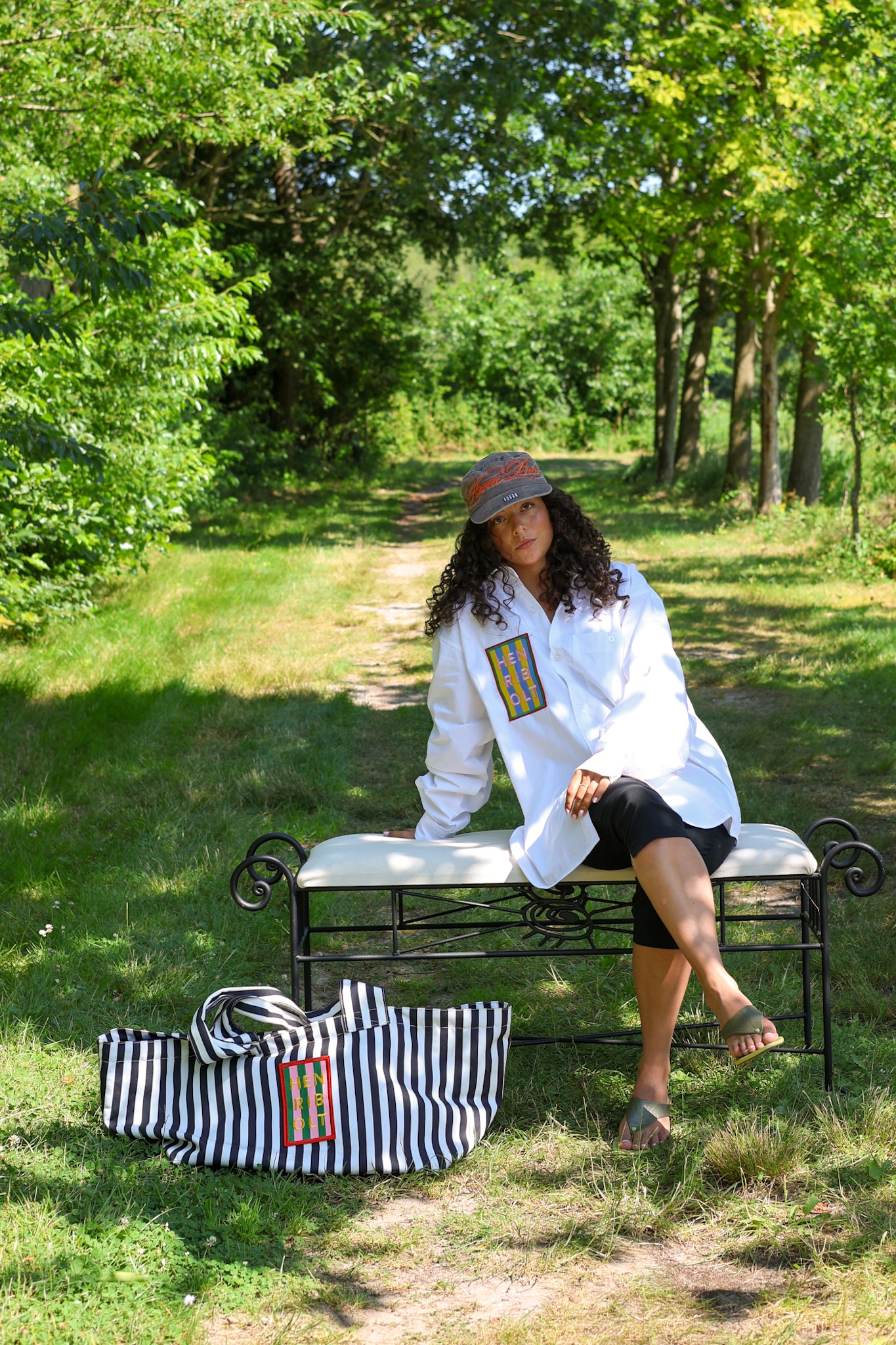 Everything bag striped