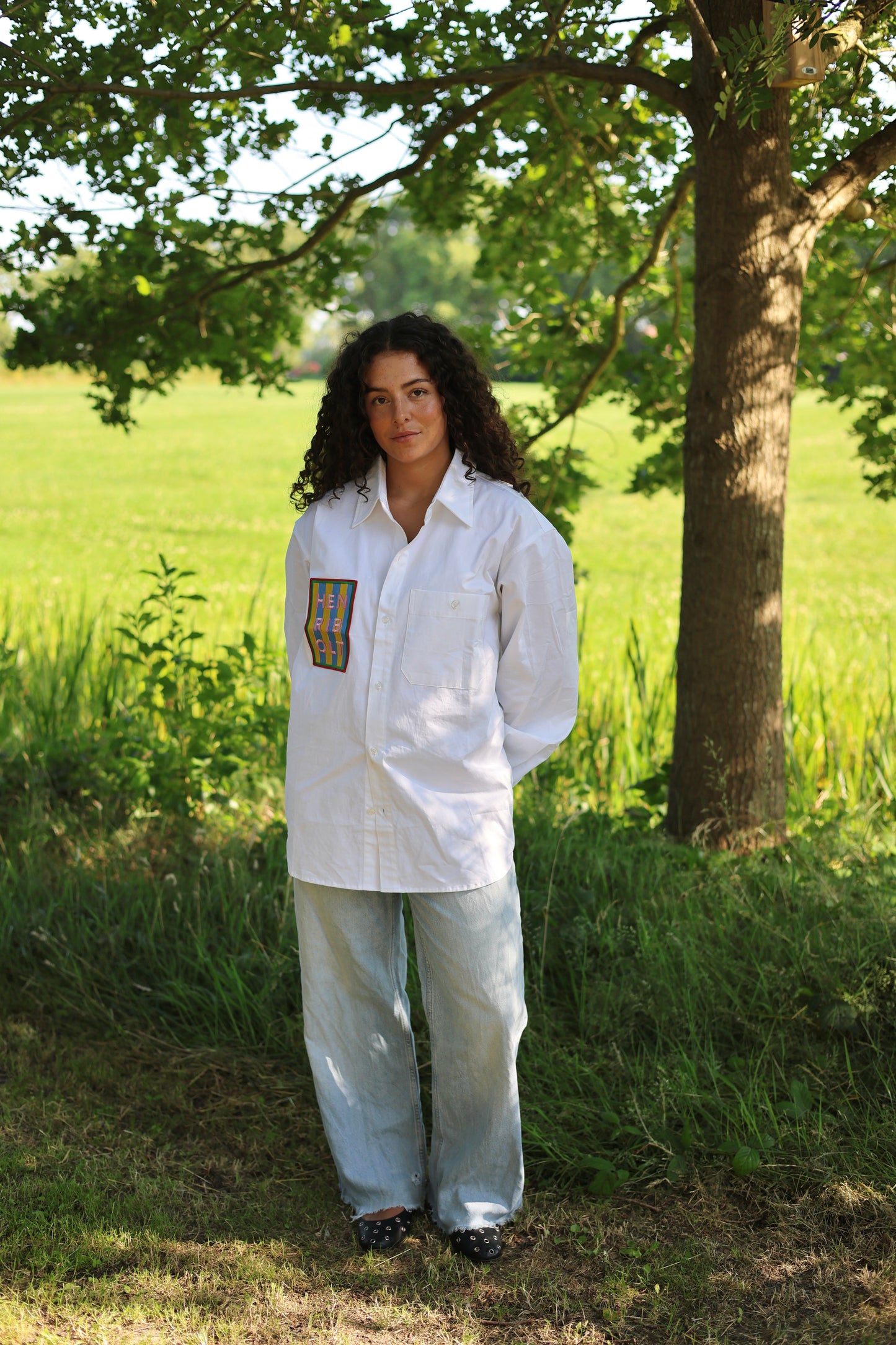 Virgin white blouse