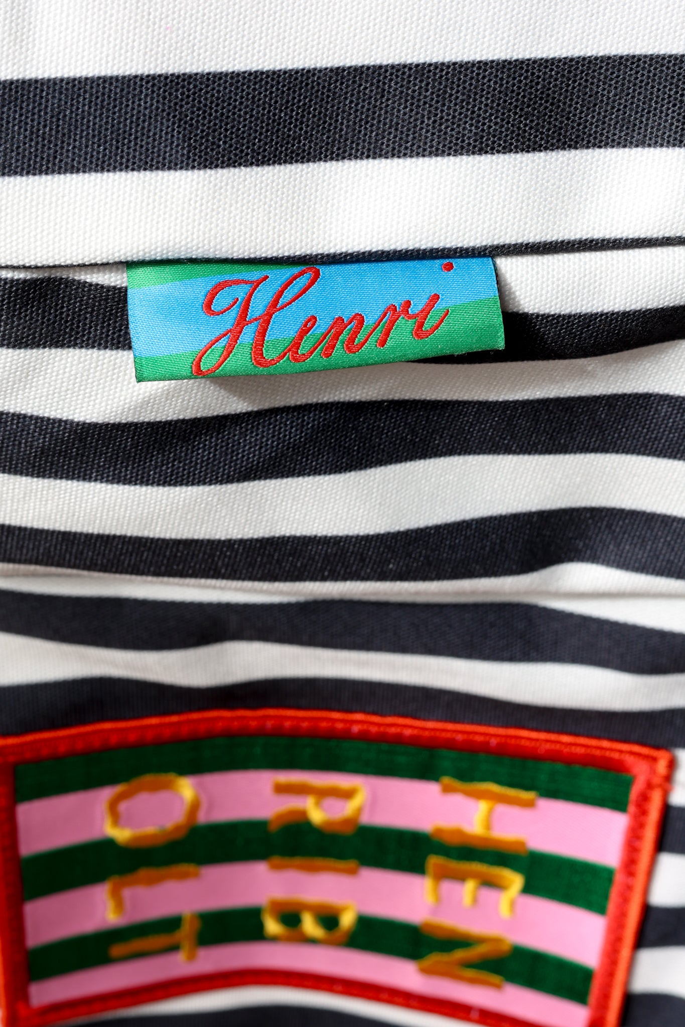 Everything bag striped