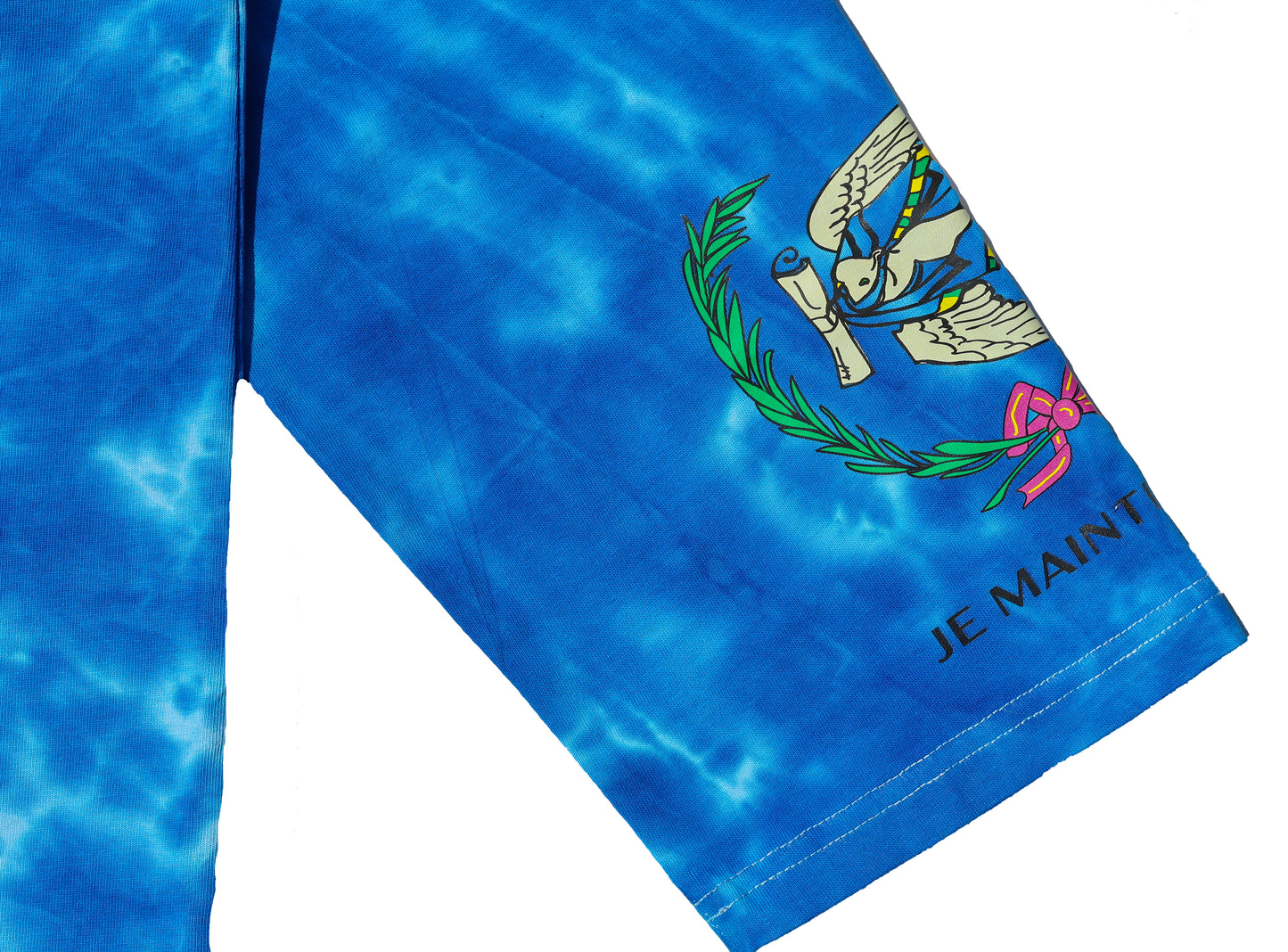 Tie Dye longsleeve aqua