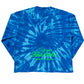 Tie Dye longsleeve aqua