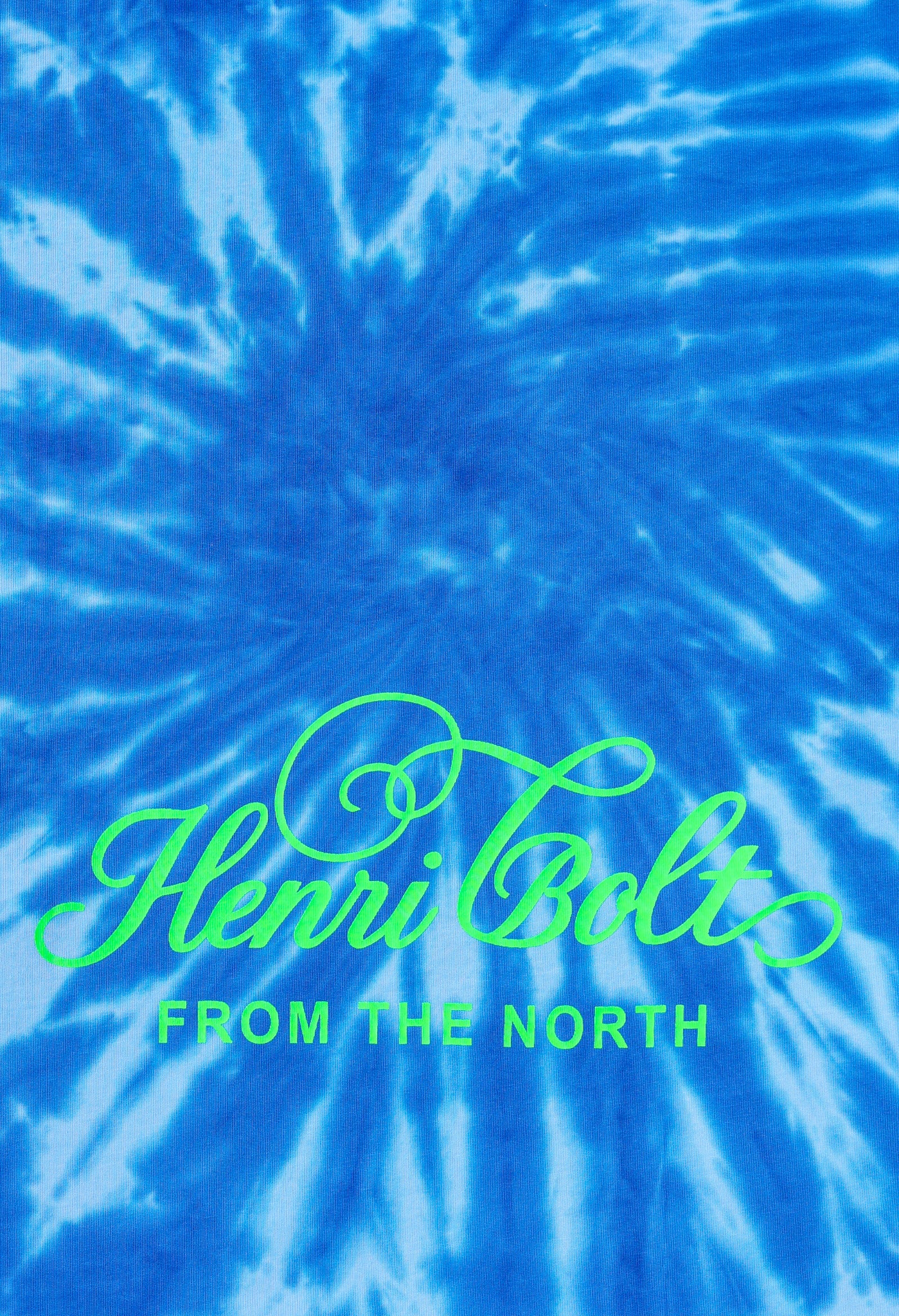Tie Dye longsleeve aqua