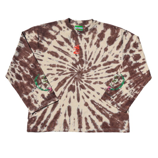 Tie Dye longsleeve earth