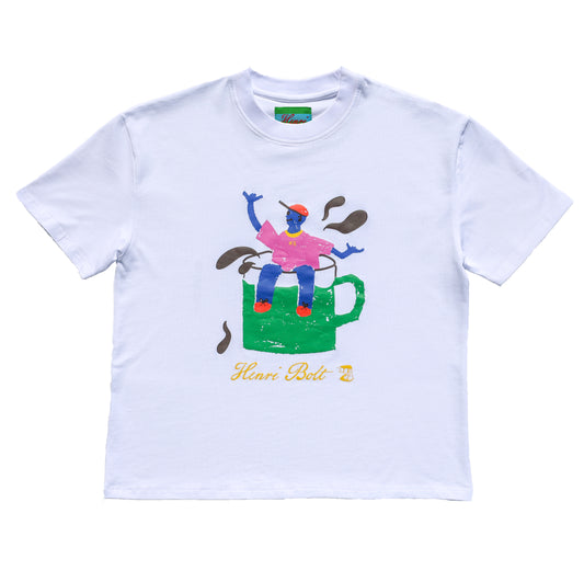 White twister tee