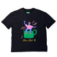 Black twister tee