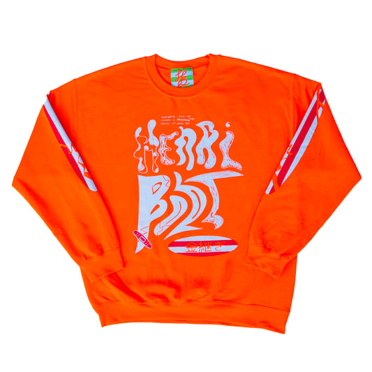 Lightweight paradox sweater orange