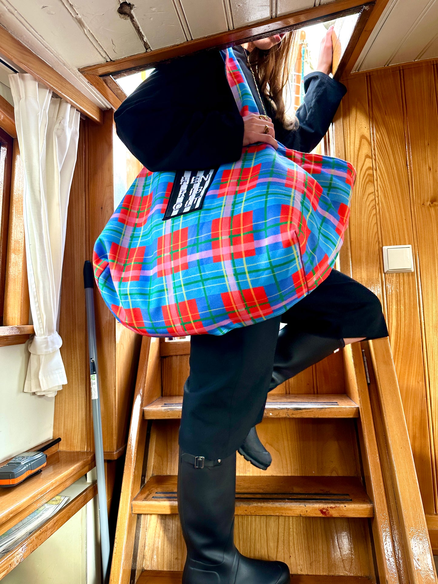 Everything bag tartan