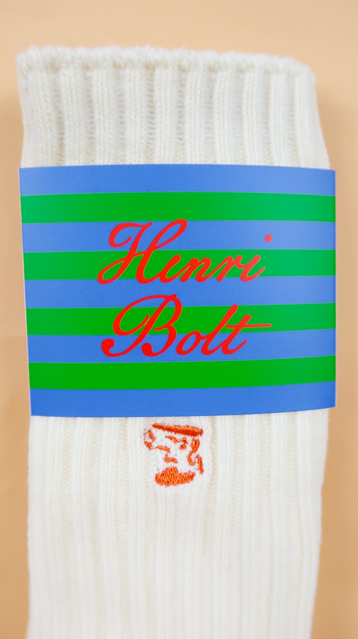 Socks blanc élégant
