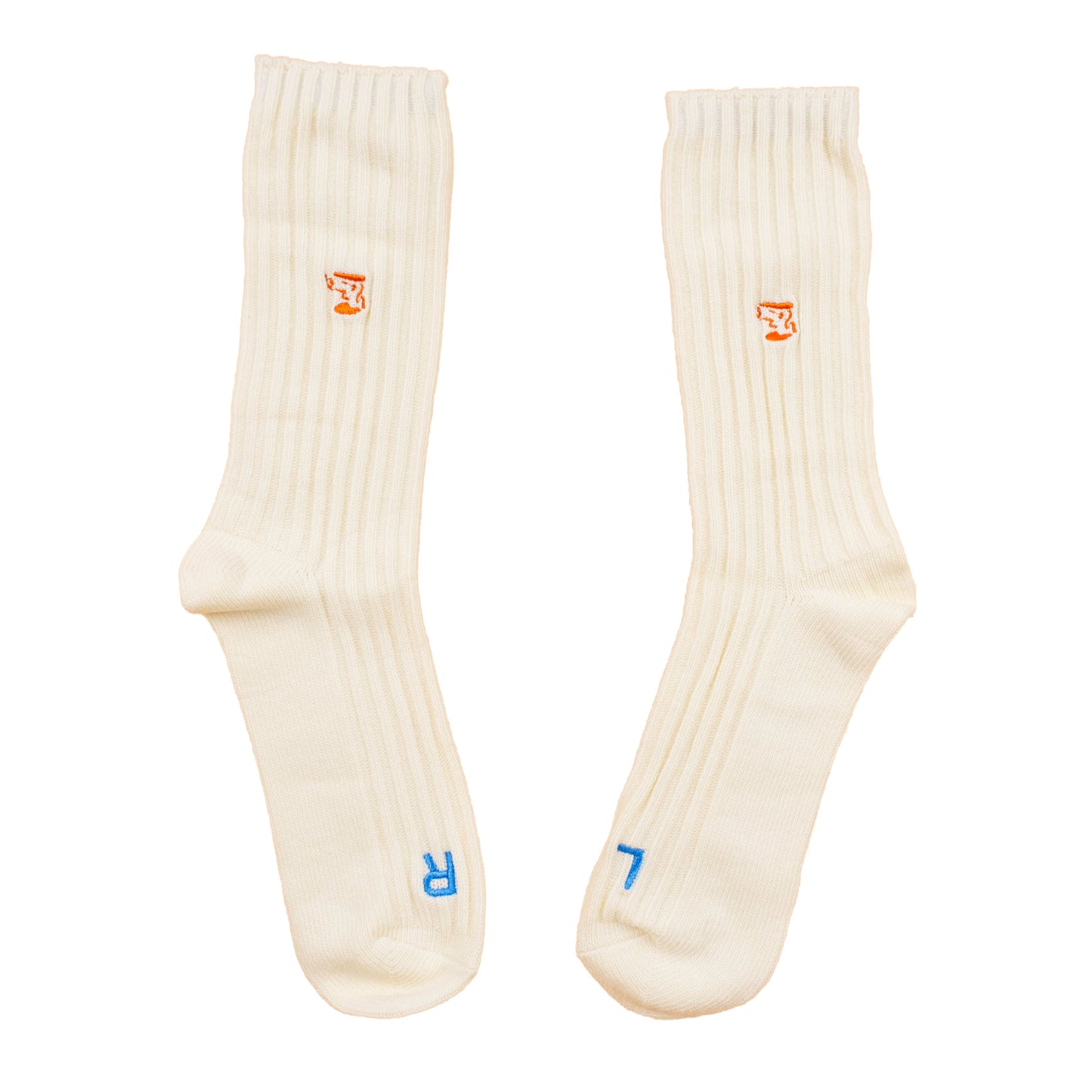 Socks blanc élégant