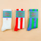 Socks rouge et blanc