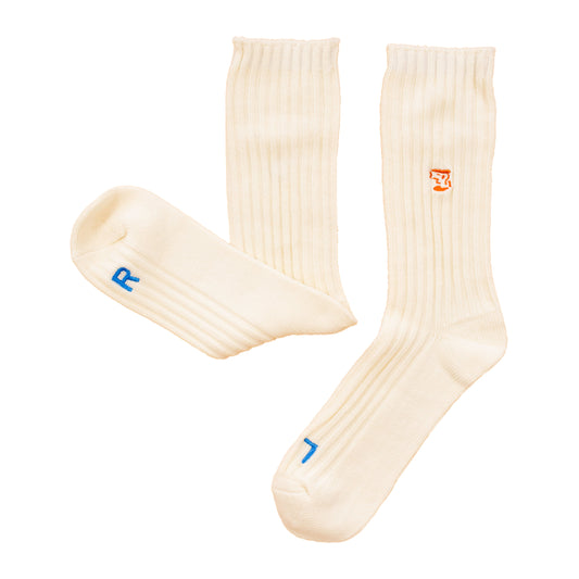 Socks blanc élégant