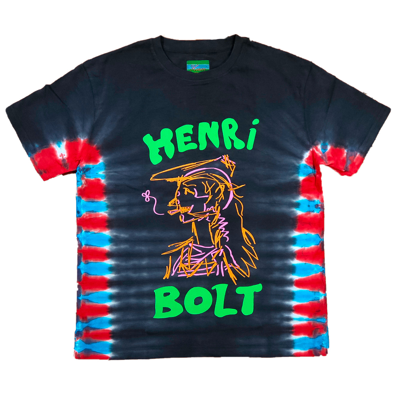 Love edition Tie Dye t-shirt black